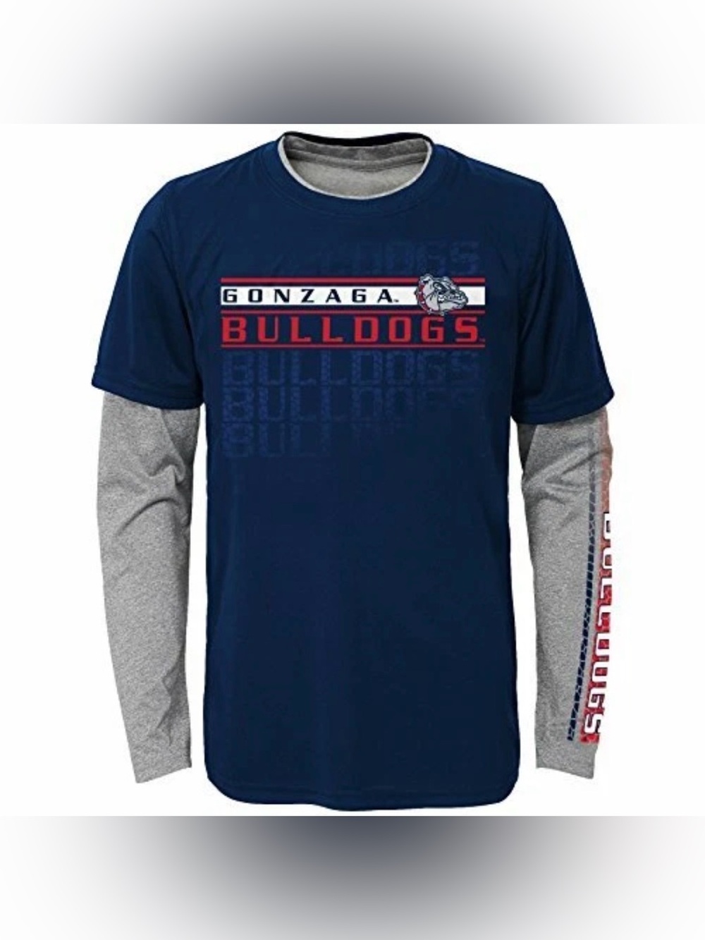 NWT Lot of 2x [Gen2] Gonzaga Bulldogs NCAA Performance Shirts Youth L (14/16) - Picture 3 of 14